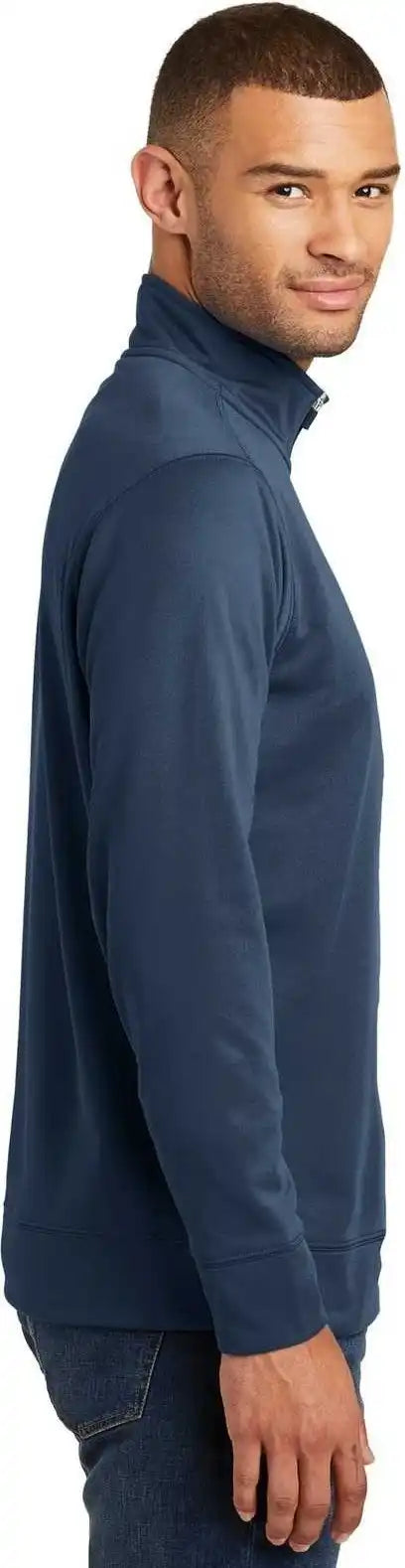 Port & Company Pc590q Fleece 1/4-zip Pullover Sweatshirt - Deep Navy
