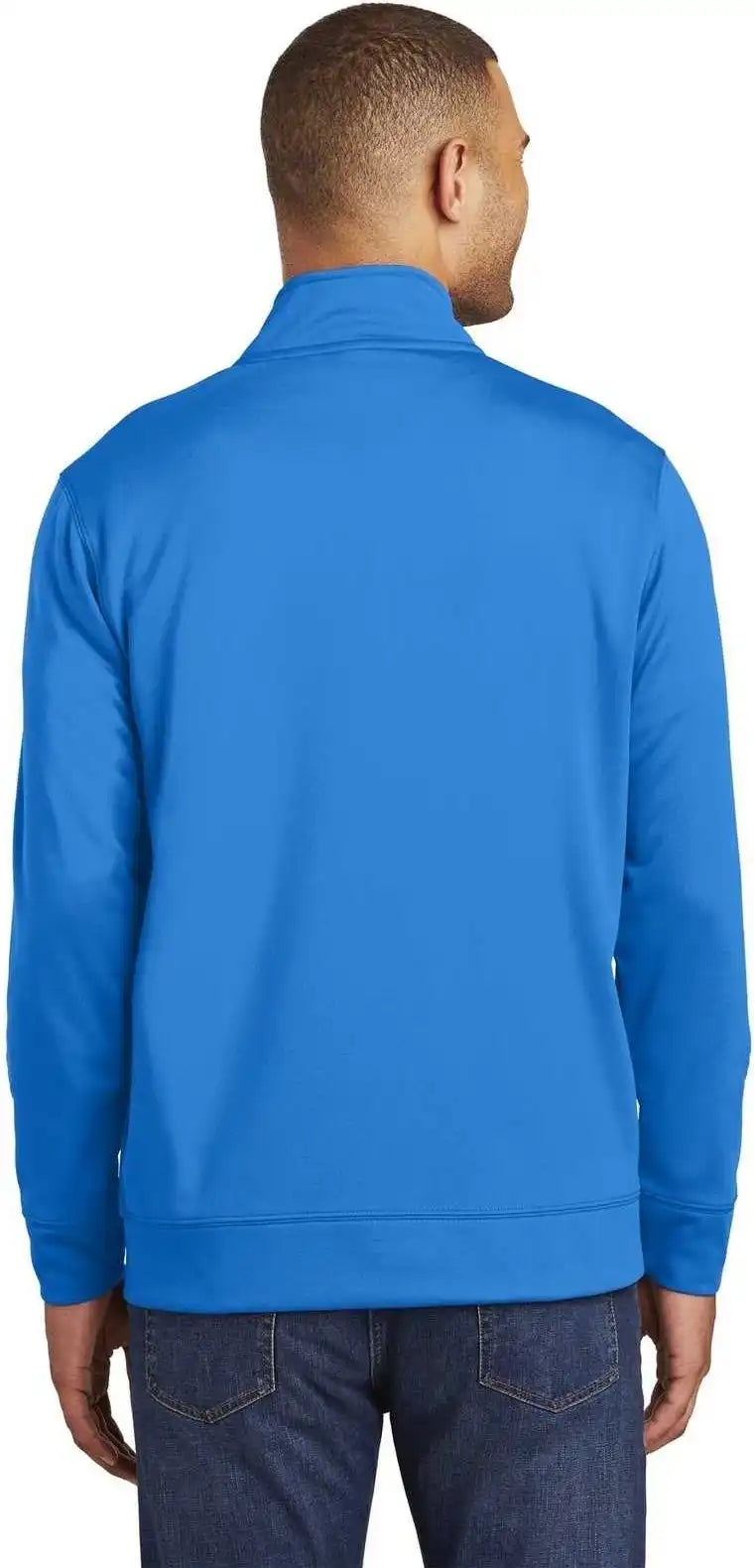 Port & Company Pc590q Fleece 1/4 Zip Pullover Sweatshirt Royal