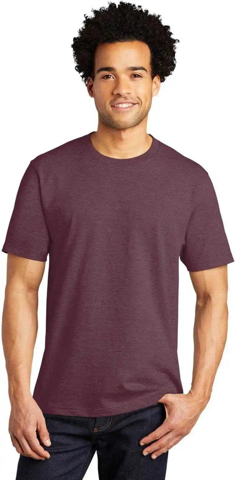 Port & Company Pc600 Bouncer Tee - Heather Athletic Maroon