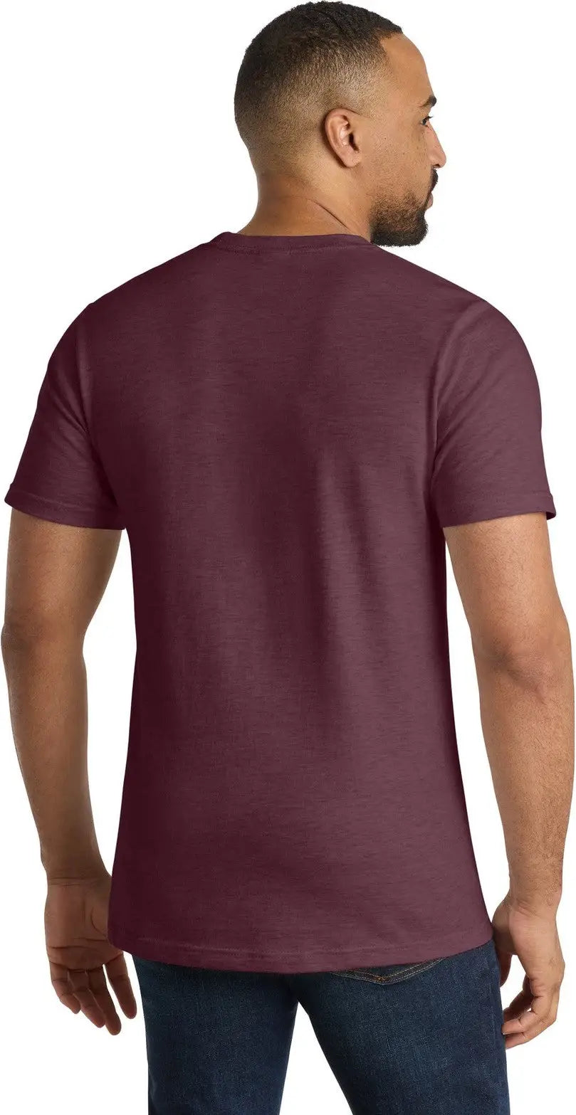 Port & Company Pc600 co Bouncer Tee - Heather Athletic Maroon