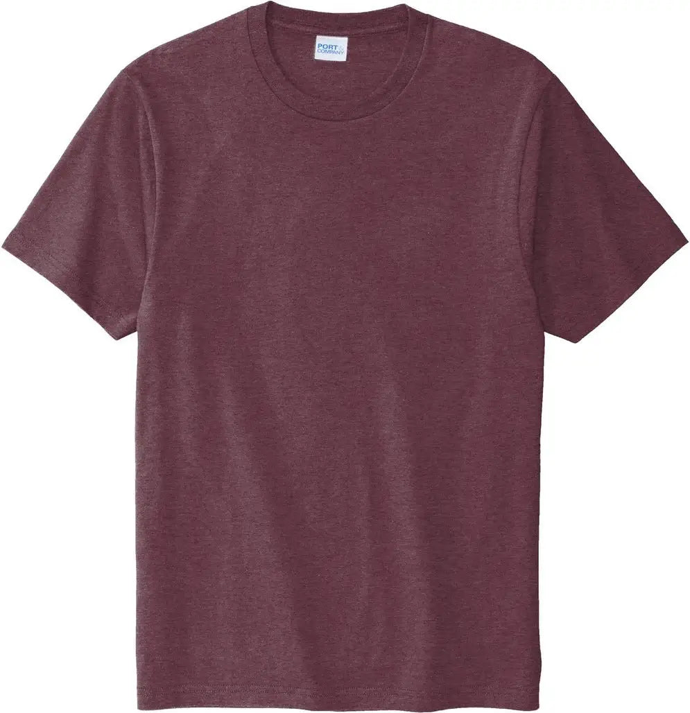 Port & Company Pc600 co Bouncer Tee - Heather Athletic Maroon