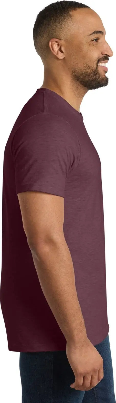 Port & Company Pc600 co Bouncer Tee - Heather Athletic Maroon