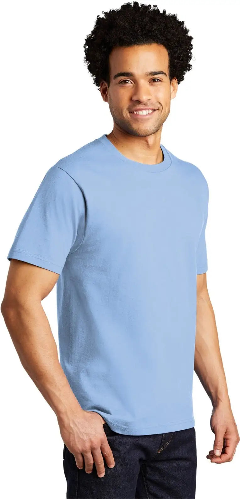 Port & Company Pc600 co Bouncer Tee - Light Blue