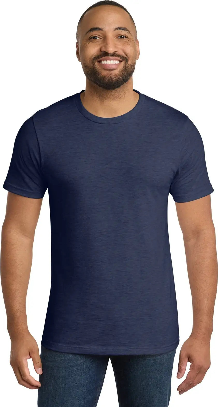 Port & Company Pc600 co Bouncer Tee - Team Navy Heather - Adult s