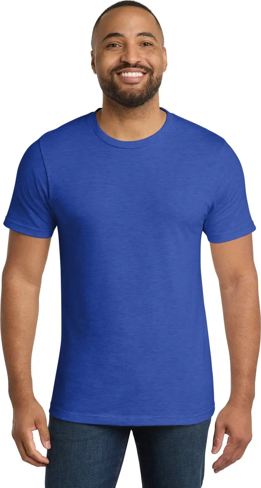 Port & Company Pc600 co Bouncer Tee - True Royal Heather - Adult s