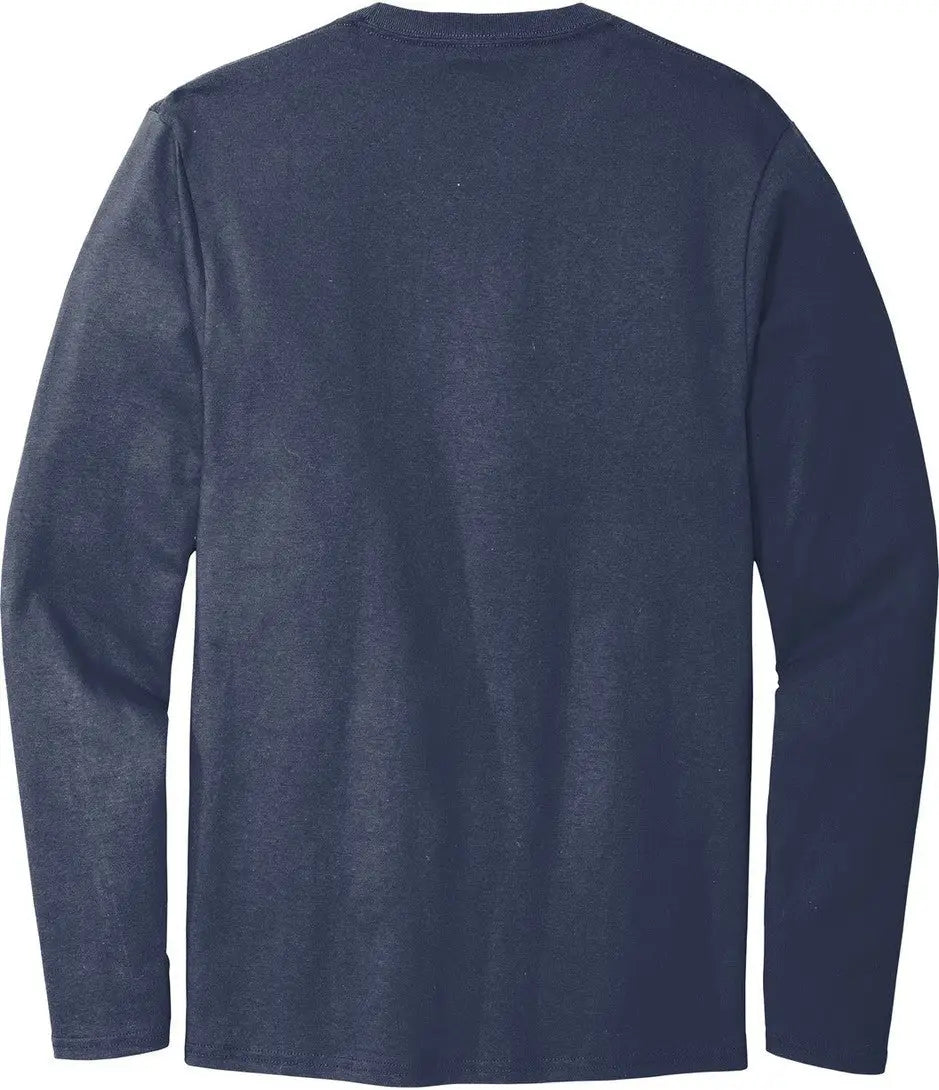Port & Company Pc600ls co Long Sleeve Bouncer Tee - Navy Blue - Adult s