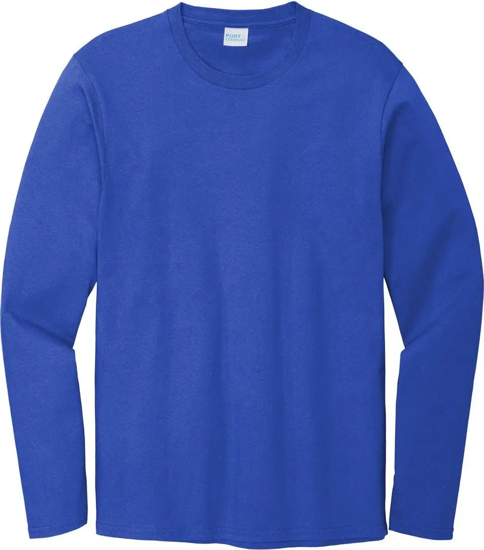 Port & Company Pc600ls co Long Sleeve Bouncer Tee - True Royal