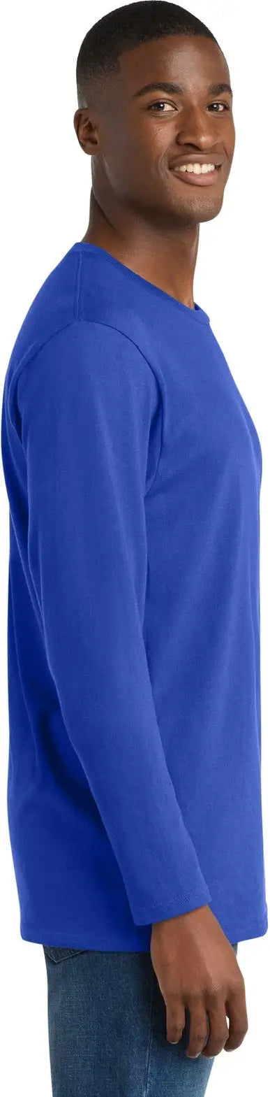 Port & Company Pc600ls co Long Sleeve Bouncer Tee - True Royal
