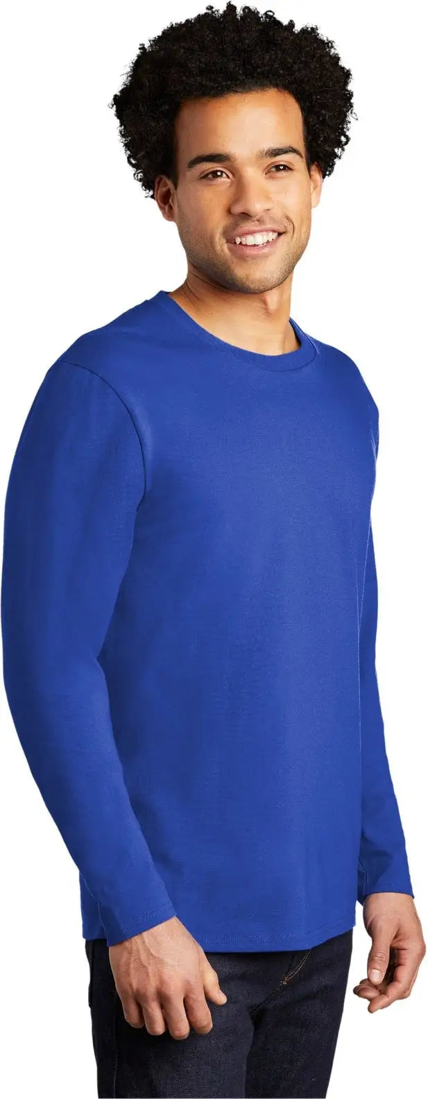 Port & Company Pc600ls co Long Sleeve Bouncer Tee - True Royal