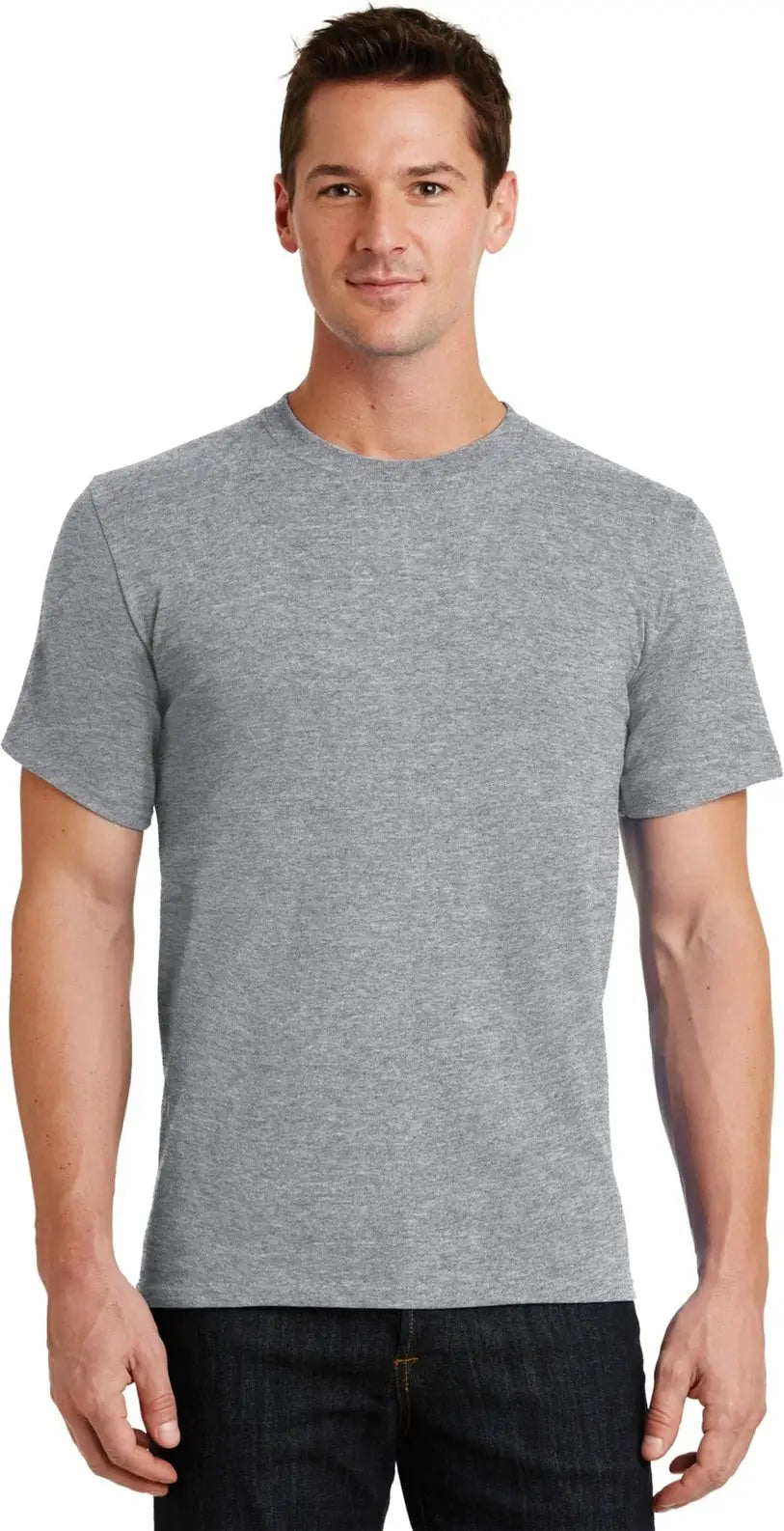 Port & Company Pc61 co Essential Tee - Athletic Heather - Adult s