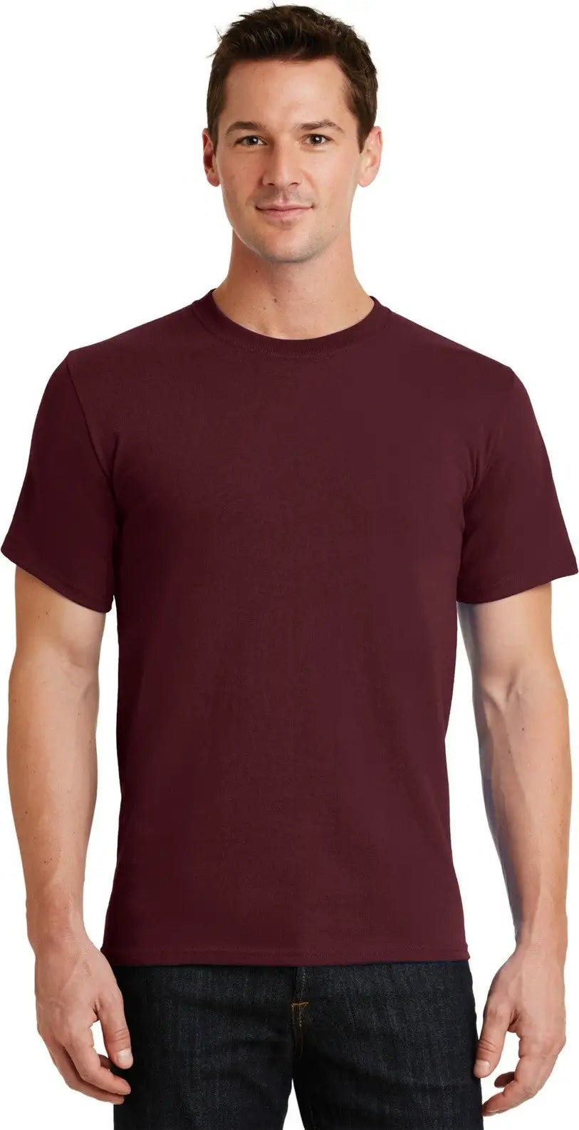 Port & Company Pc61 co Essential Tee - Athletic Maroon - Adult s