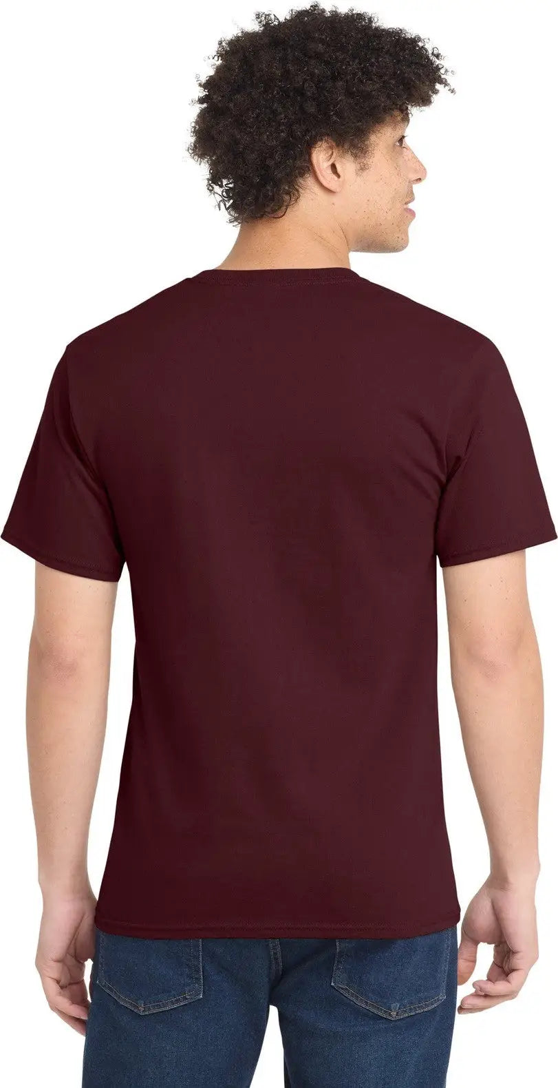 Port & Company Pc61 co Essential Tee - Athletic Maroon
