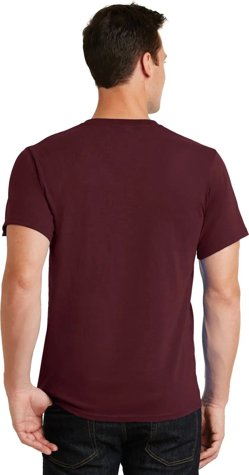 Port & Company Pc61 co Essential Tee - Athletic Maroon