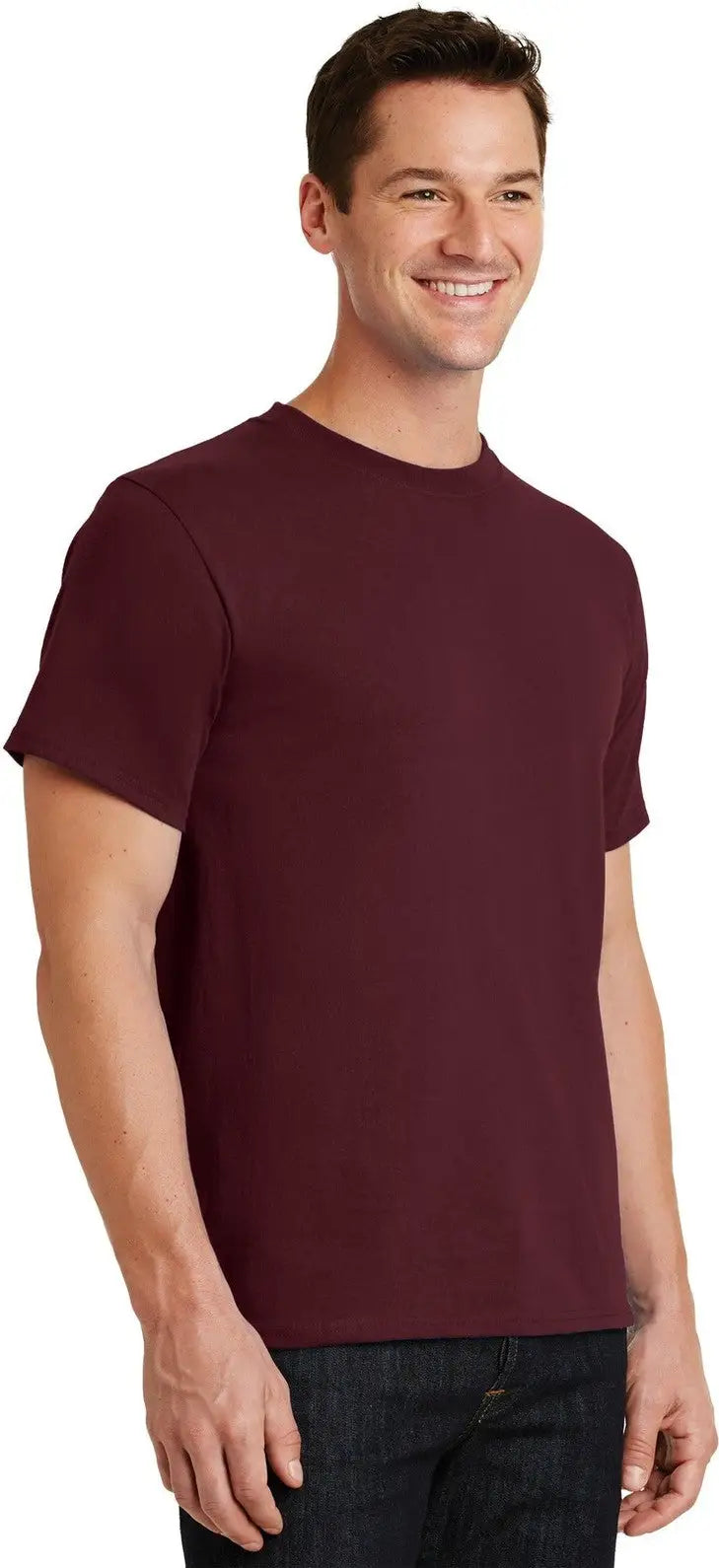 Port & Company Pc61 co Essential Tee - Athletic Maroon