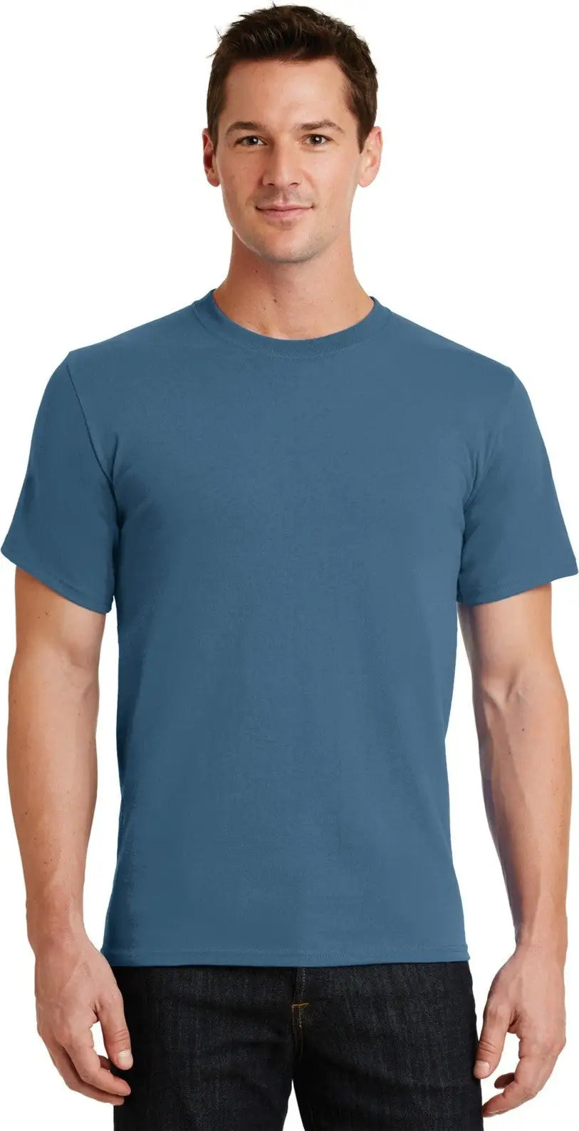 Port & Company Pc61 co Essential Tee - Colonial Blue - Adult s