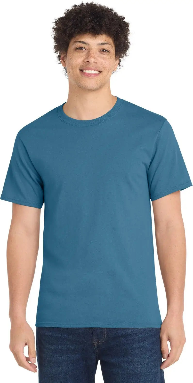 Port & Company Pc61 co Essential Tee - Colonial Blue