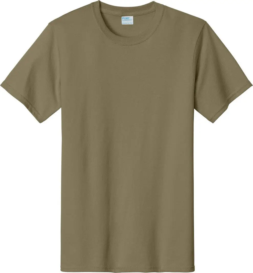 Port & Company Pc61 co Essential Tee - Coyote Brown