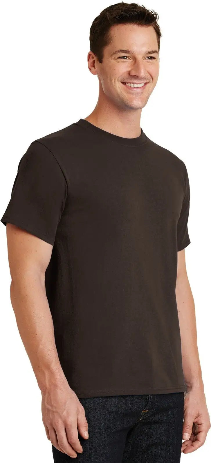 Port & Company Pc61 co Essential Tee - Dark Chocolate Brown