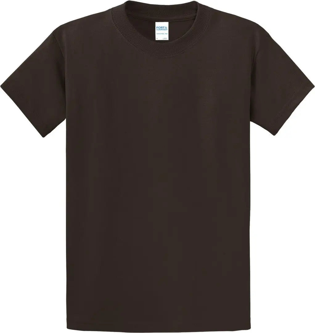 Port & Company Pc61 co Essential Tee - Dark Chocolate Brown