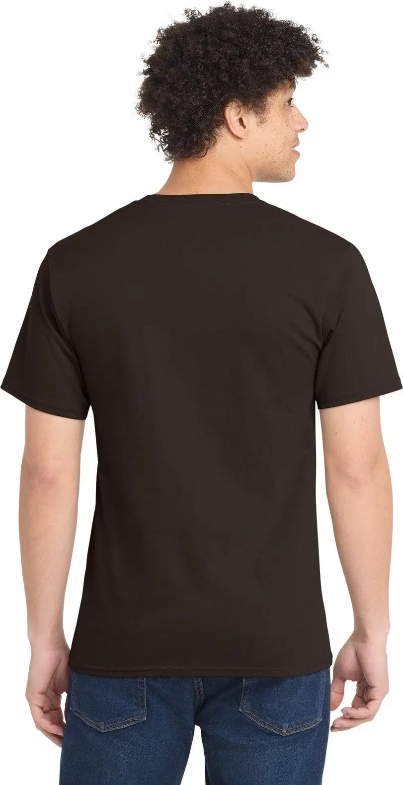 Port & Company Pc61 co Essential Tee - Dark Chocolate Brown