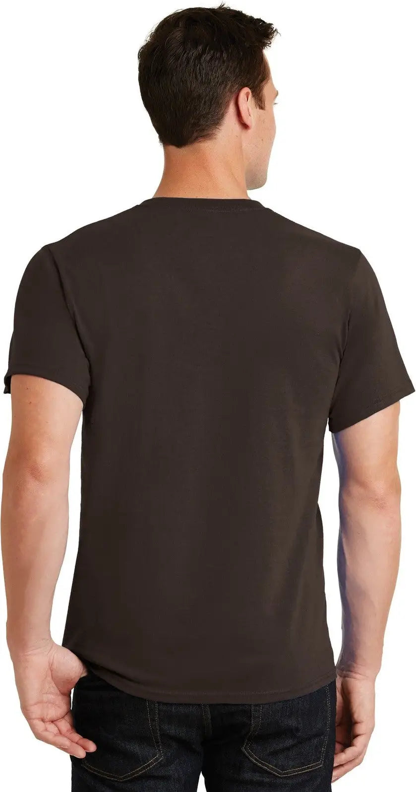 Port & Company Pc61 co Essential Tee - Dark Chocolate Brown