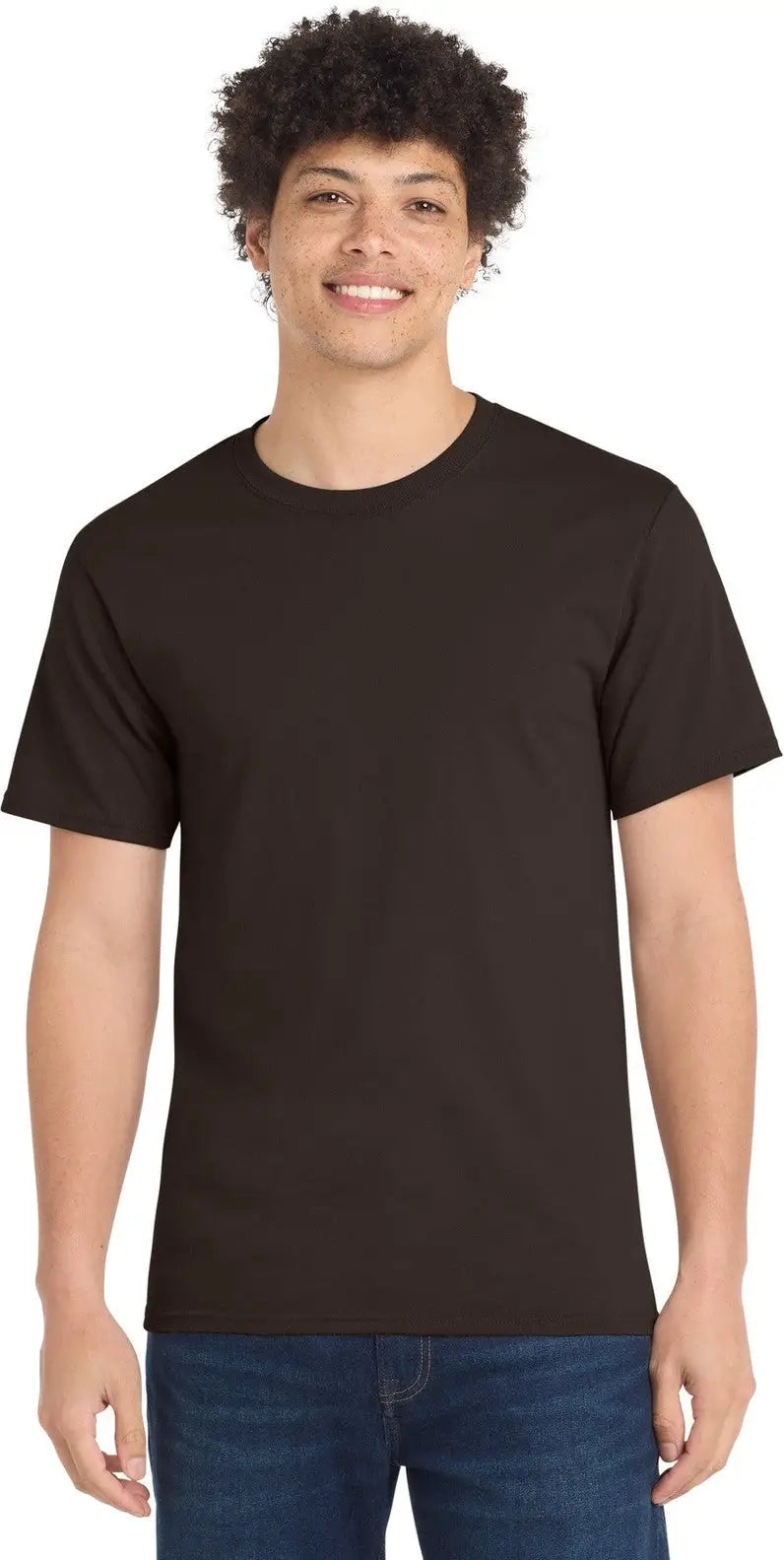 Port & Company Pc61 co Essential Tee - Dark Chocolate Brown