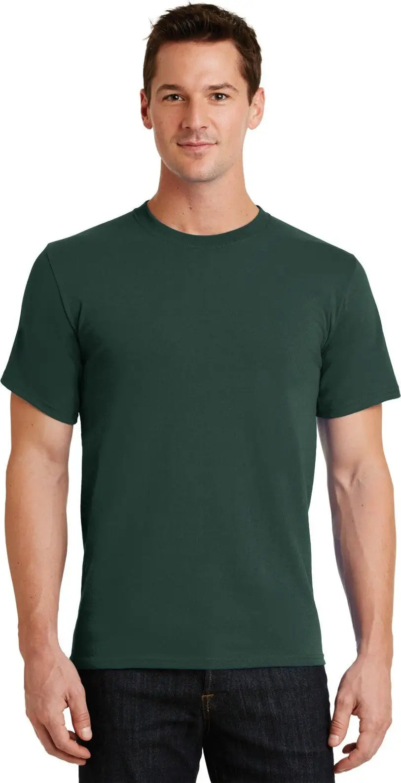 Port & Company Pc61 co Essential Tee - Dark Green - Adult s