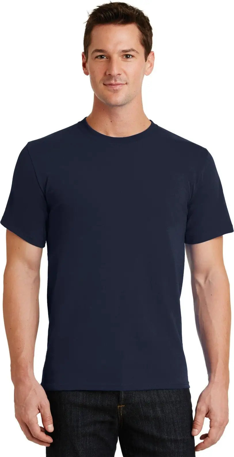 Port & Company Pc61 co Essential Tee - Deep Navy - Adult s