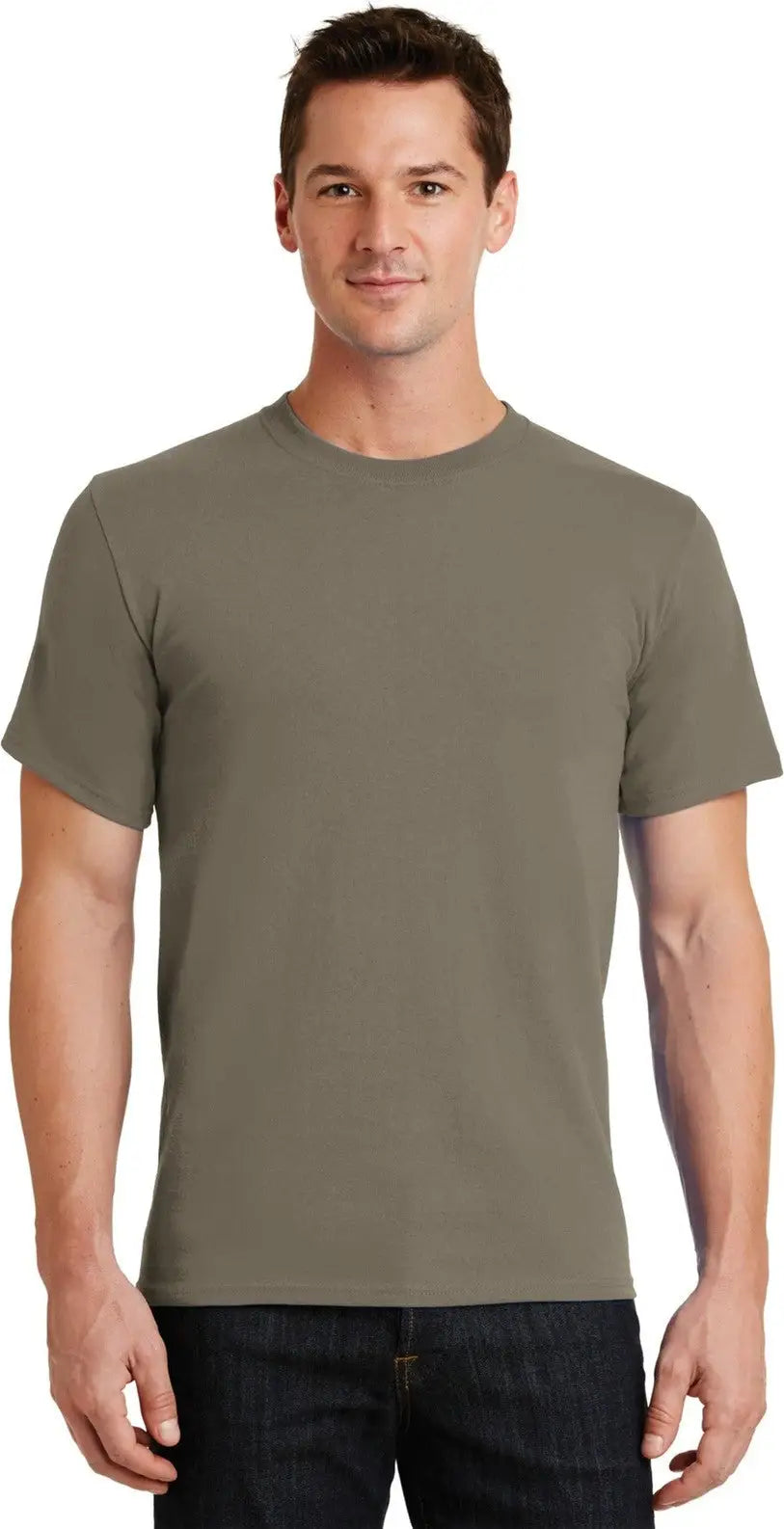 Port & Company Pc61 co Essential Tee - Dusty Brown - Adult s