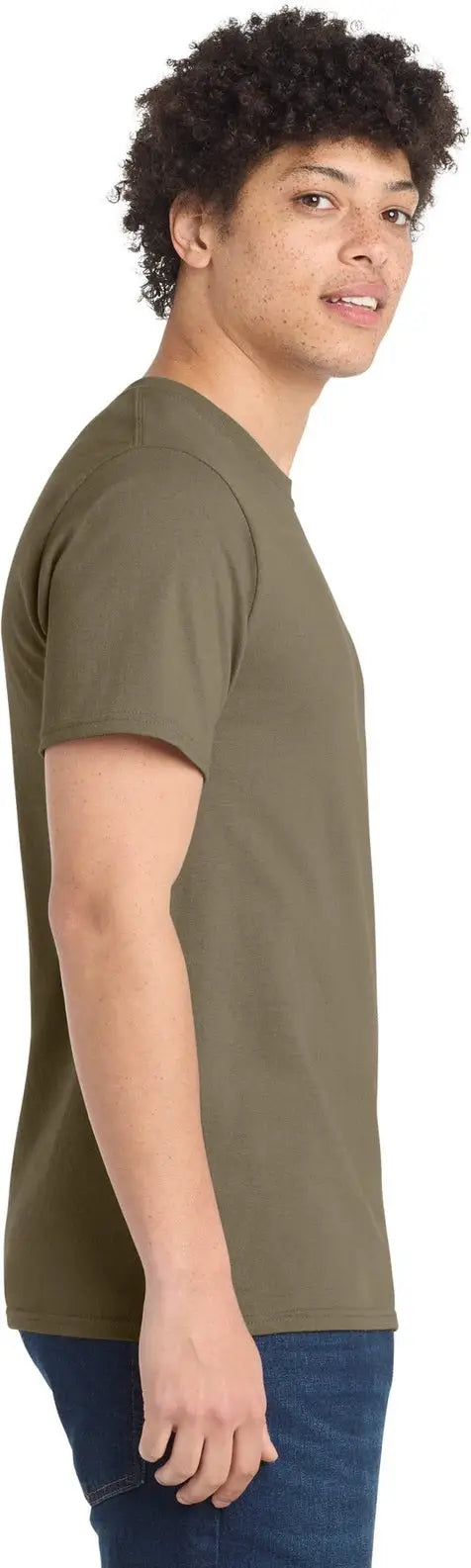 Port & Company Pc61 co Essential Tee - Dusty Brown