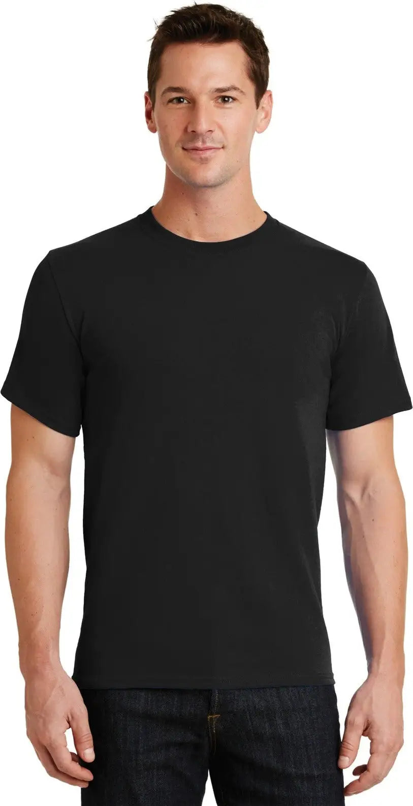 Port & Company Pc61 co Essential Tee - Jet Black - Adult s