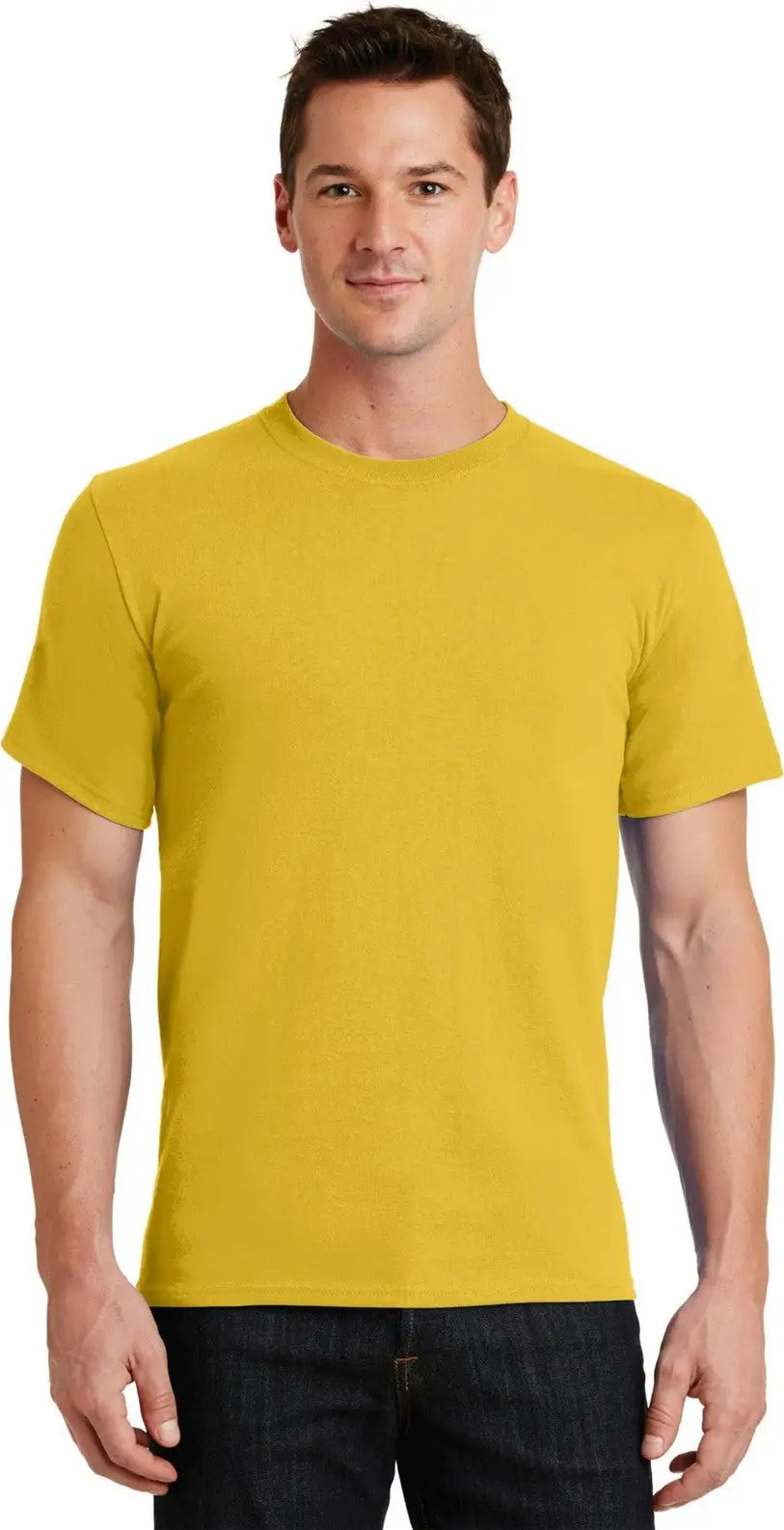 Port & Company Pc61 co Essential Tee - Lemon Yellow - Adult s