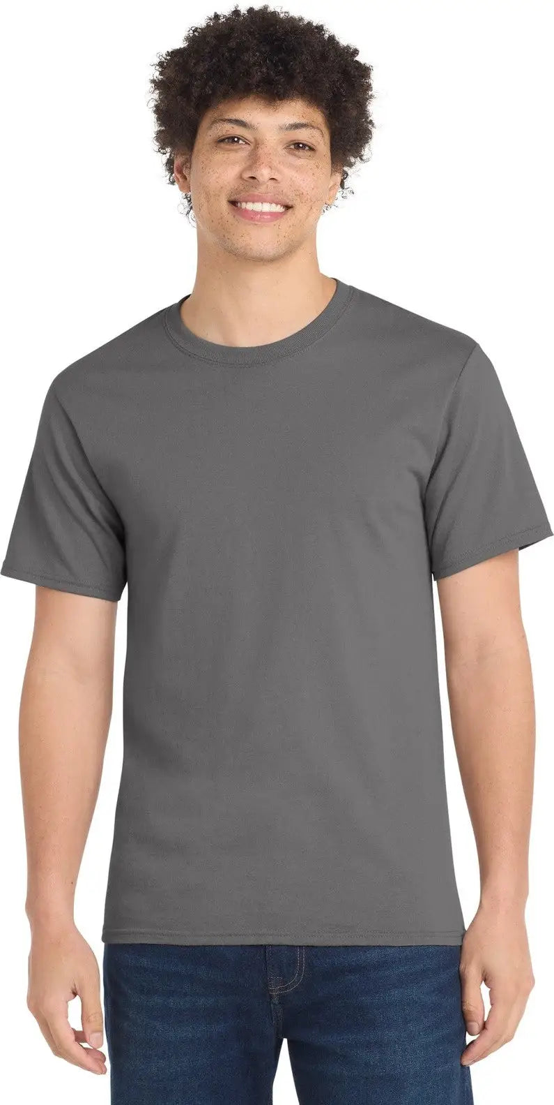 Port & Company Pc61 co Essential Tee - Medium Gray