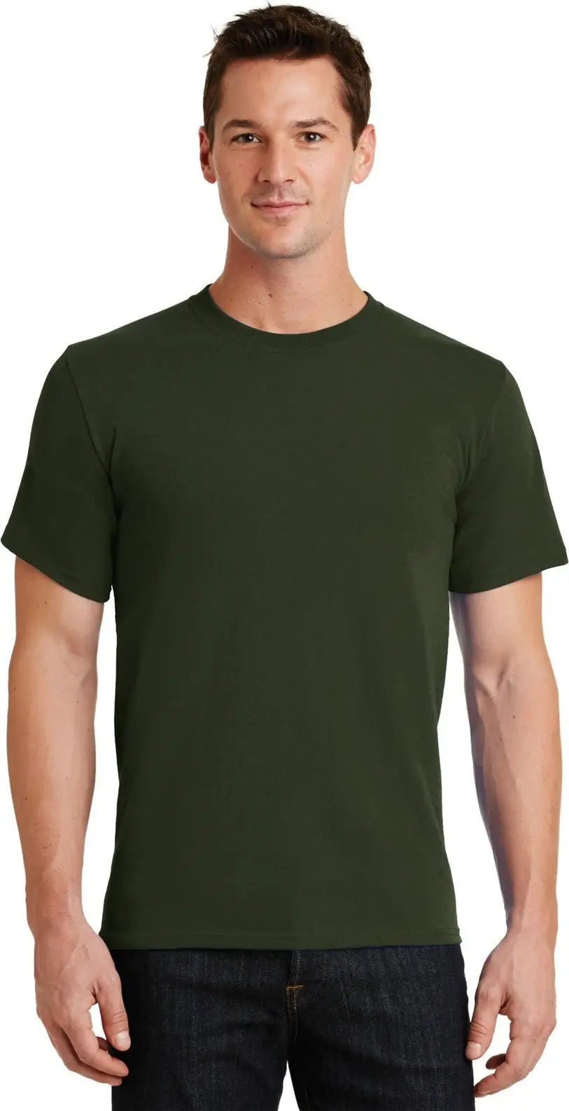Port & Company Pc61 co Essential Tee - Olive - Adult s