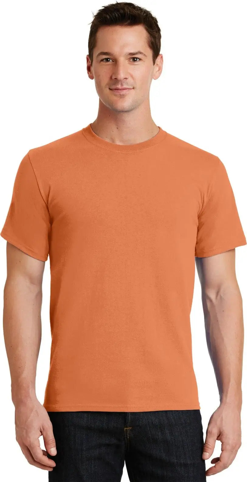 Port & Company Pc61 co Essential Tee - Orange Sherbet - Adult s