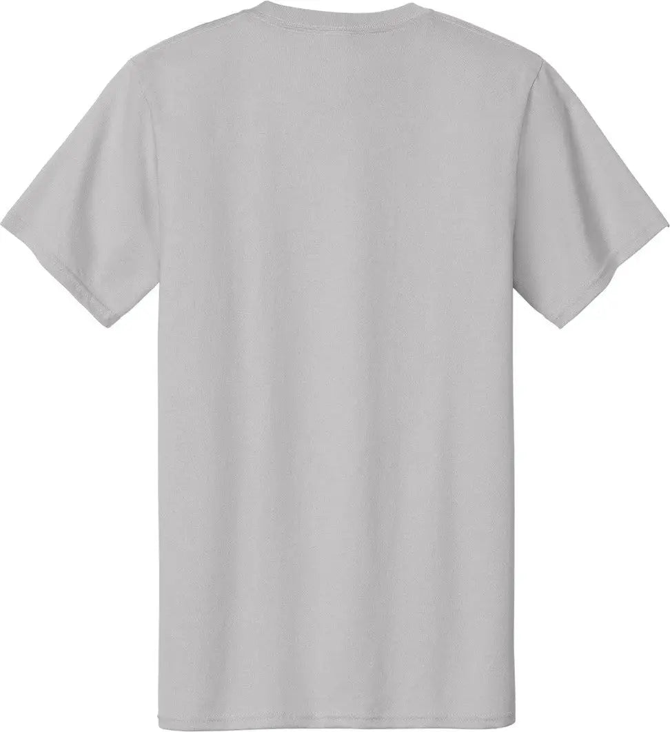 Port & Company Pc61 co Essential Tee - Silver - Adult s