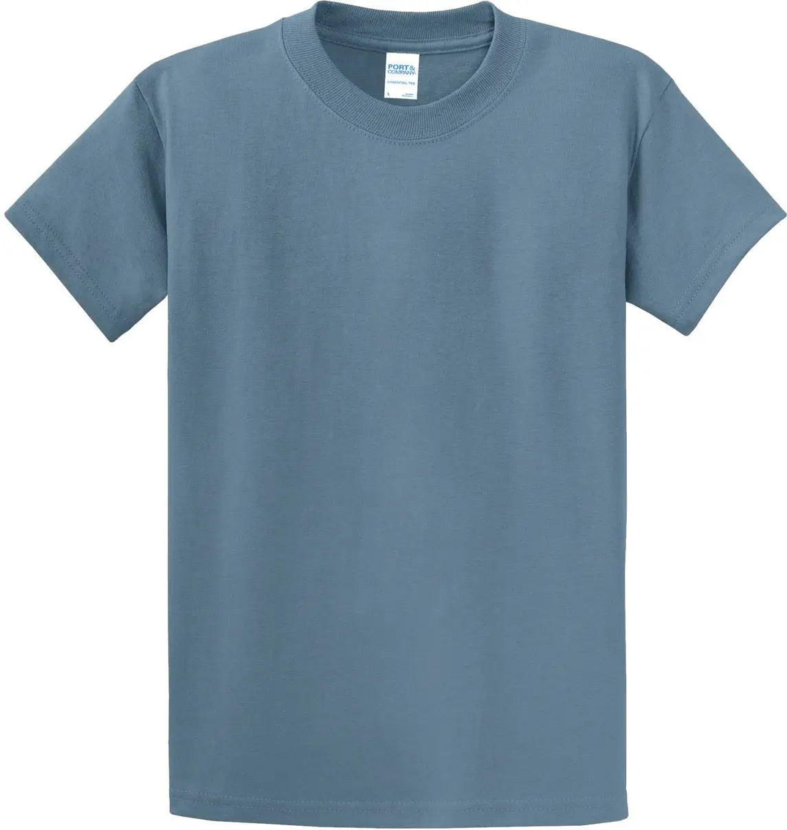 Port & Company Pc61 co Essential Tee - Stonewashed Blue