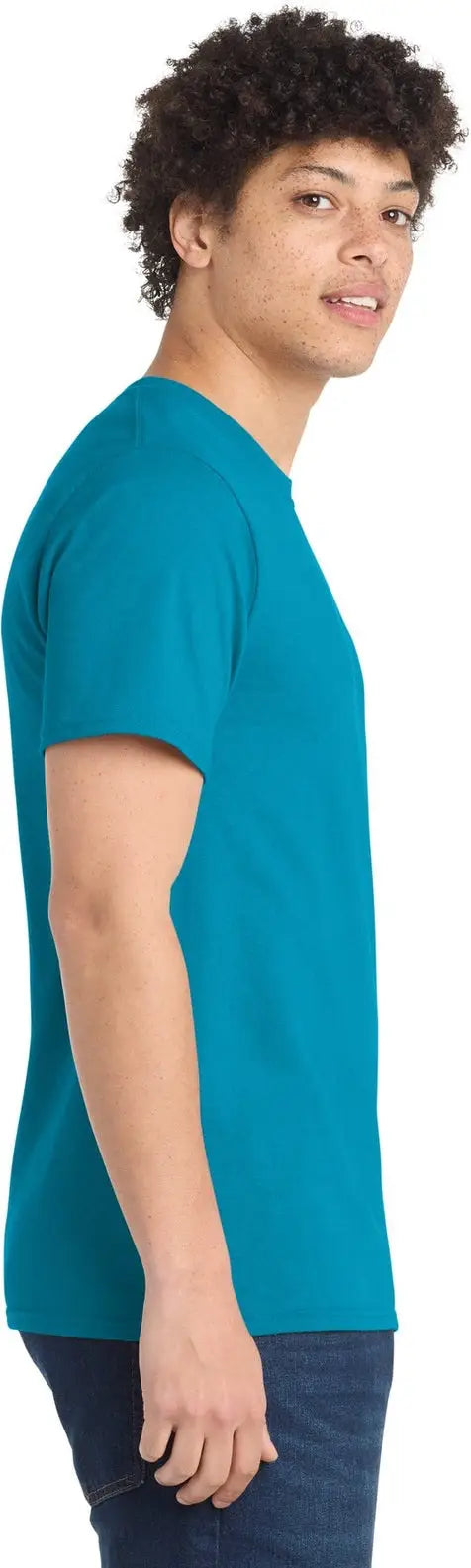 Port & Company Pc61 co Essential Tee - Turquoise