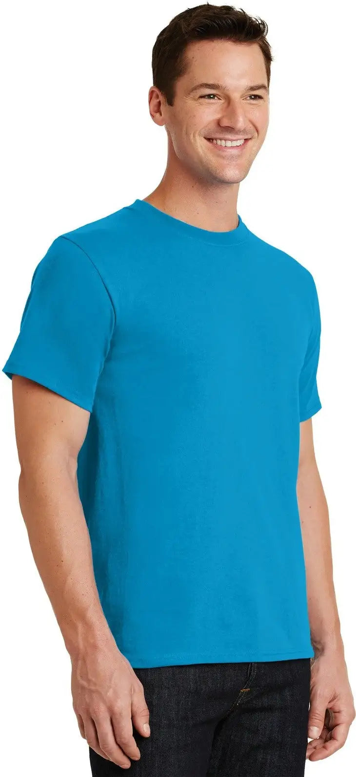 Port & Company Pc61 co Essential Tee - Turquoise