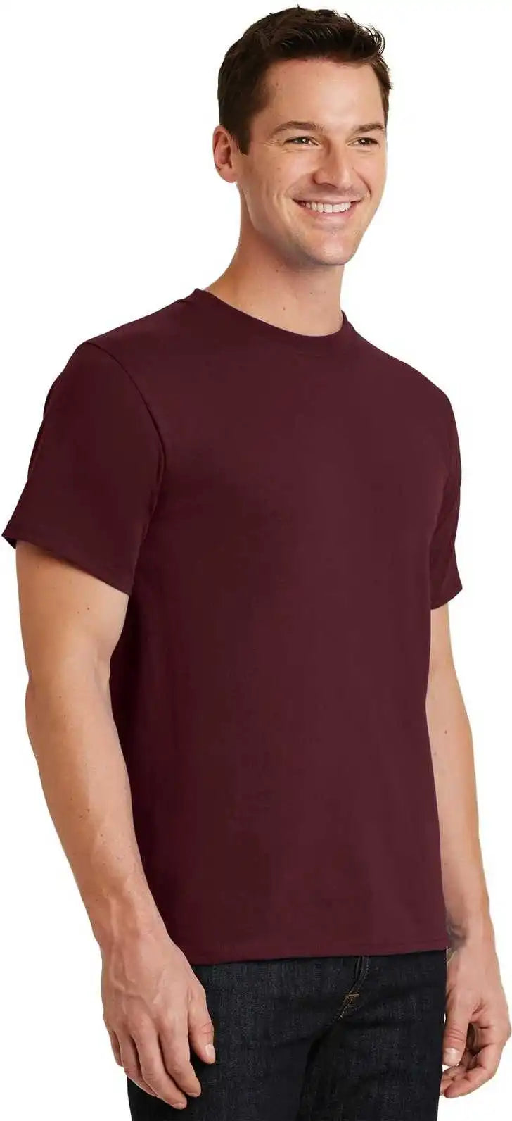 Port &amp; Company Pc61 Essential Tee Athletic Maroon