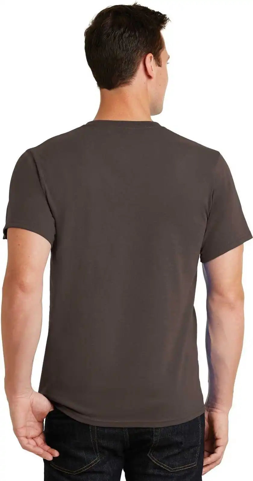 Port &amp; Company Pc61 Essential Tee Brown