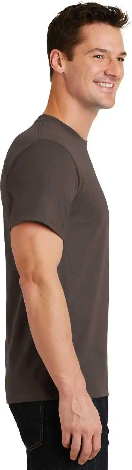 Port &amp; Company Pc61 Essential Tee Brown