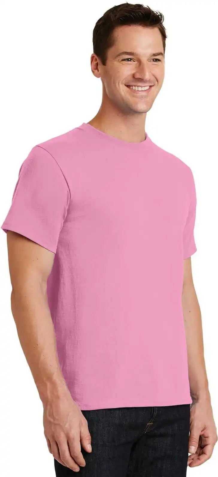 Port & Company Pc61 Essential Tee - Candy Pink