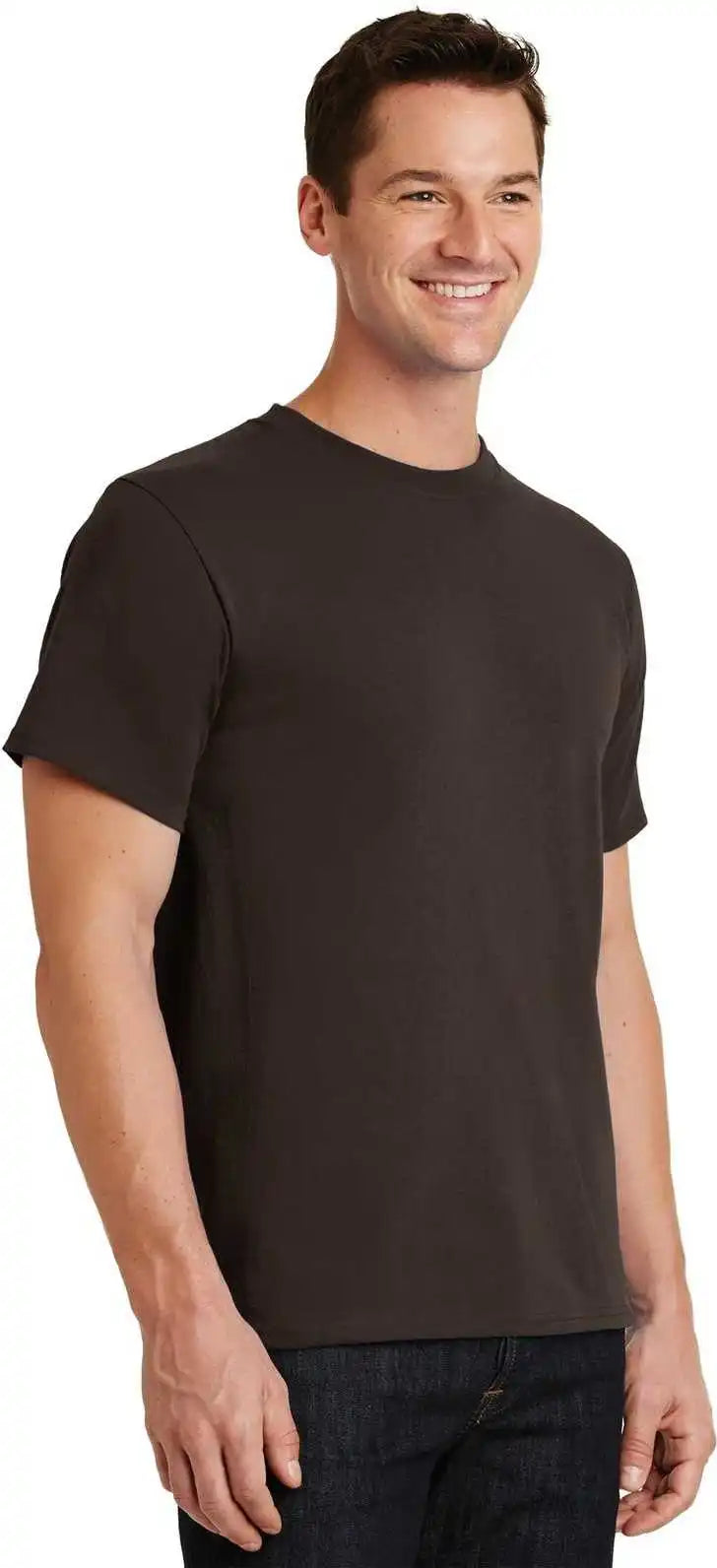 Port &amp; Company Pc61 Essential Tee Dark Chocolate Brown