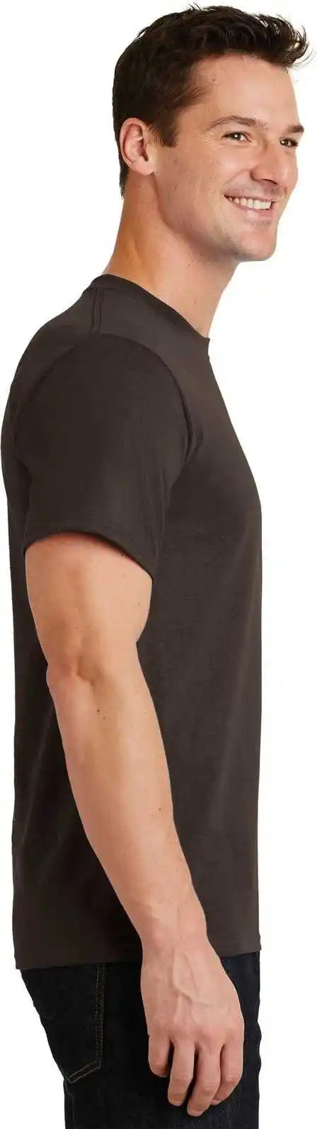 Port &amp; Company Pc61 Essential Tee Dark Chocolate Brown