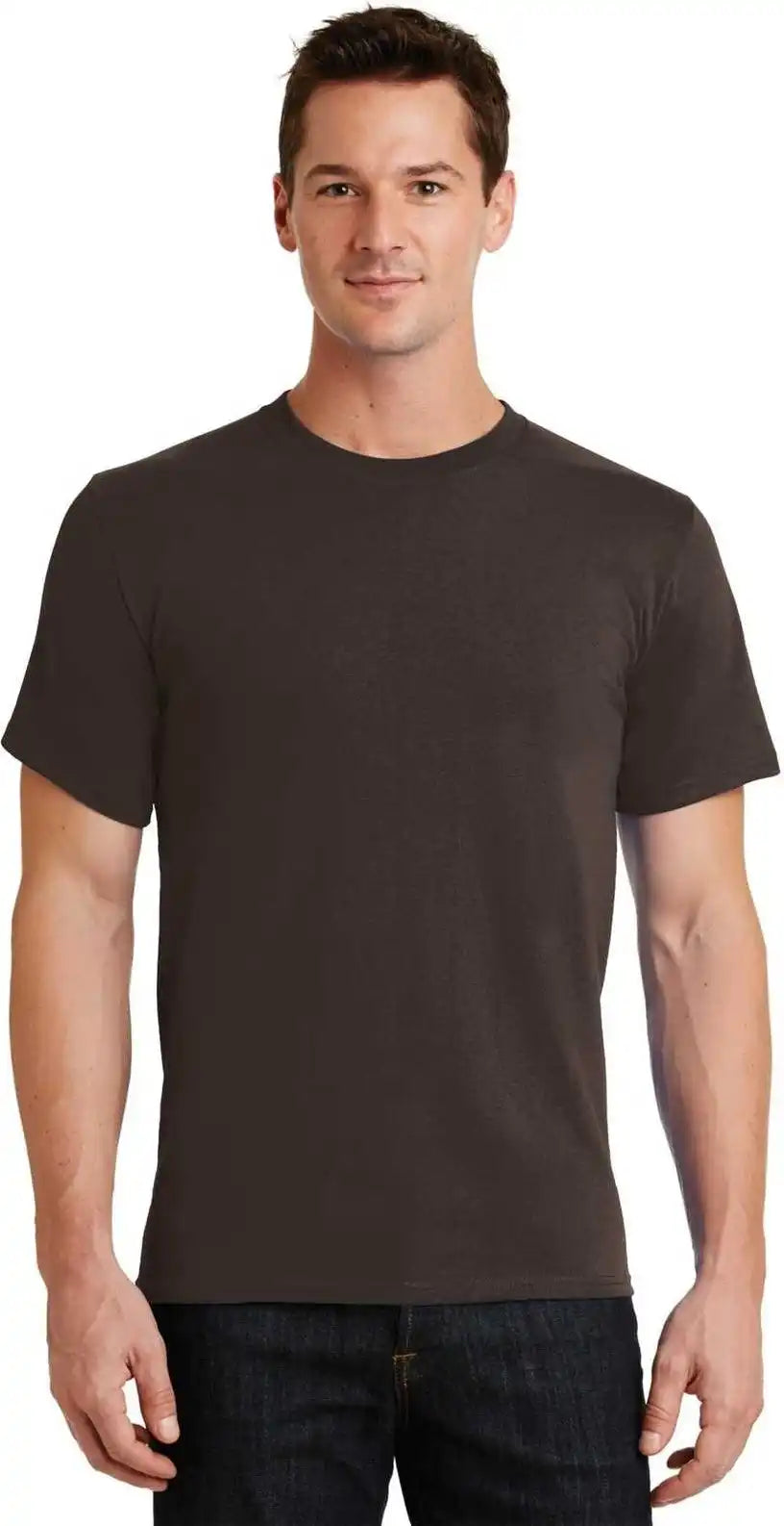 Port & Company Pc61 Essential Tee - Dark Chocolate Brown
