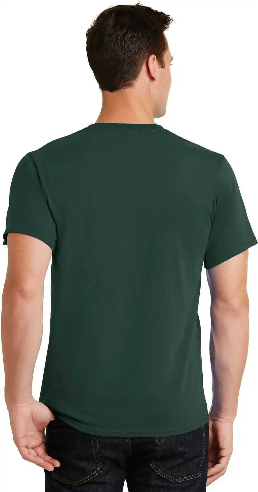 Port & Company Pc61 Essential Tee Dark Green
