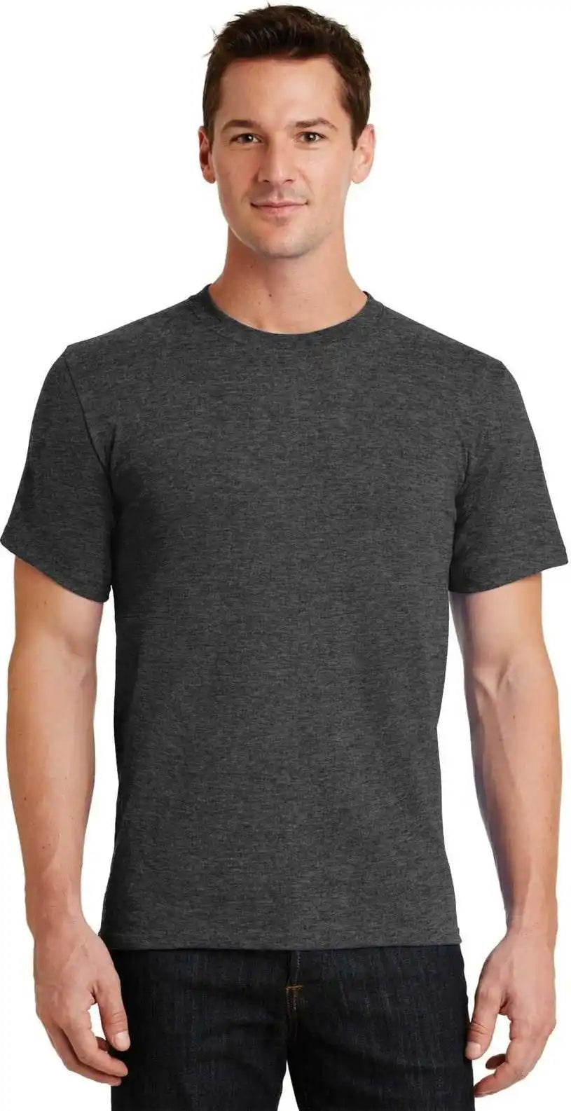 Port & Company Pc61 Essential Tee Dark Heather Gray