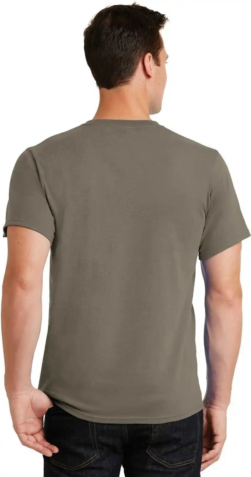 Port &amp; Company Pc61 Essential Tee Dusty Brown