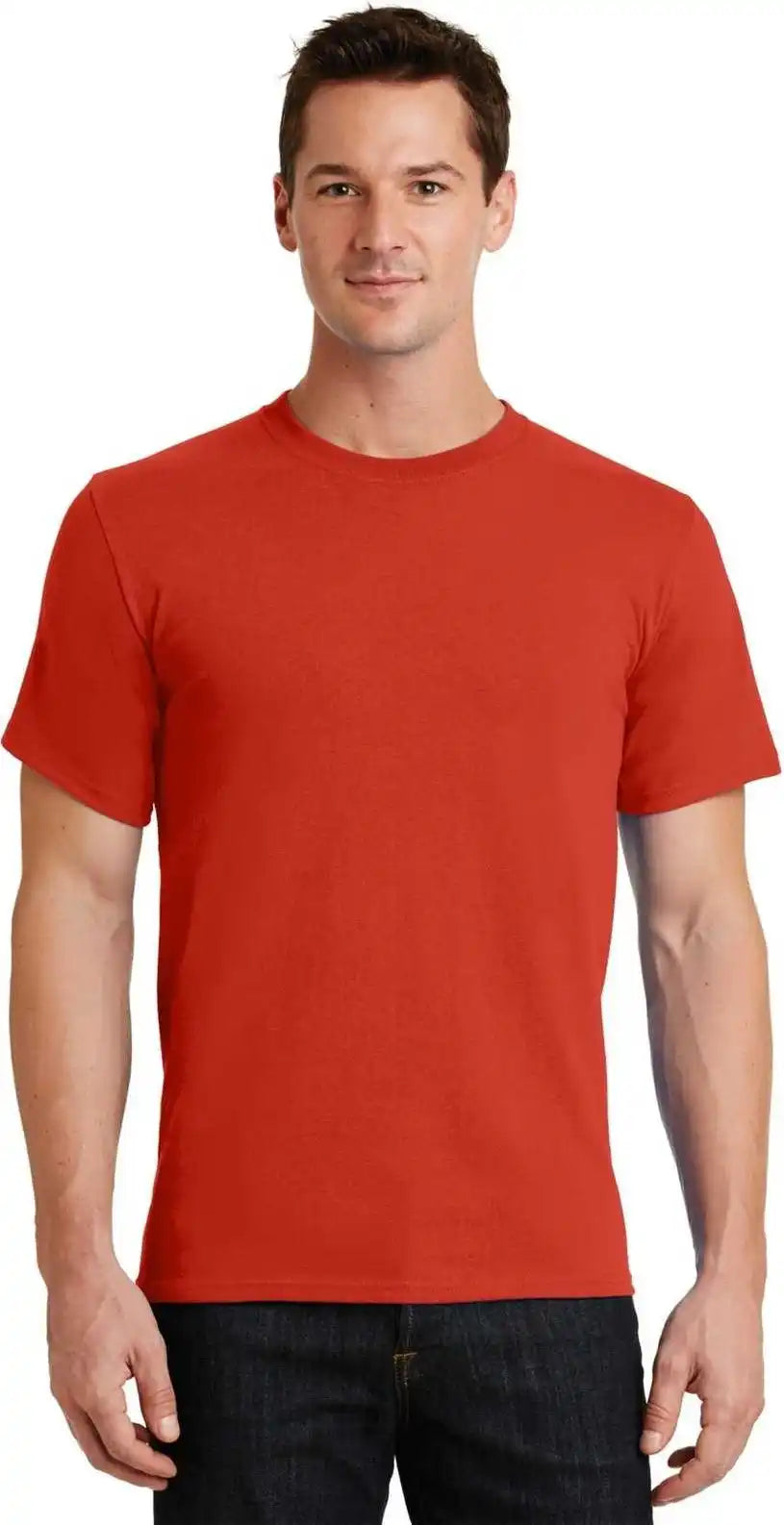 Port & Company Pc61 Essential Tee Fiery Red